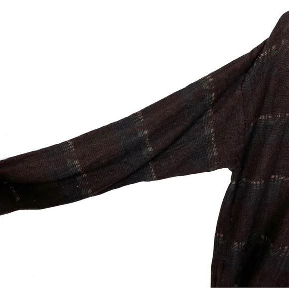 Vintage 80s 90s Oversized Grandpa Pullover Sweater Unisex XL Brown Long Sleeve - Picture 3 of 9